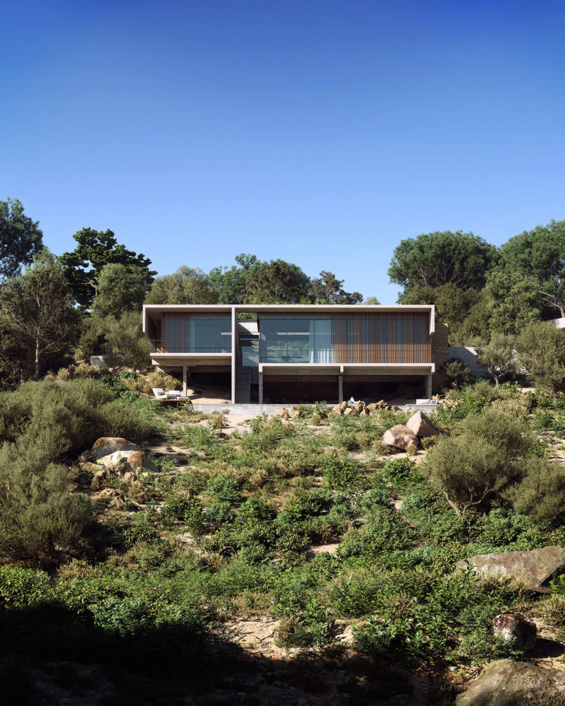 Maison contemporaine en béton brut - Maison 2.04