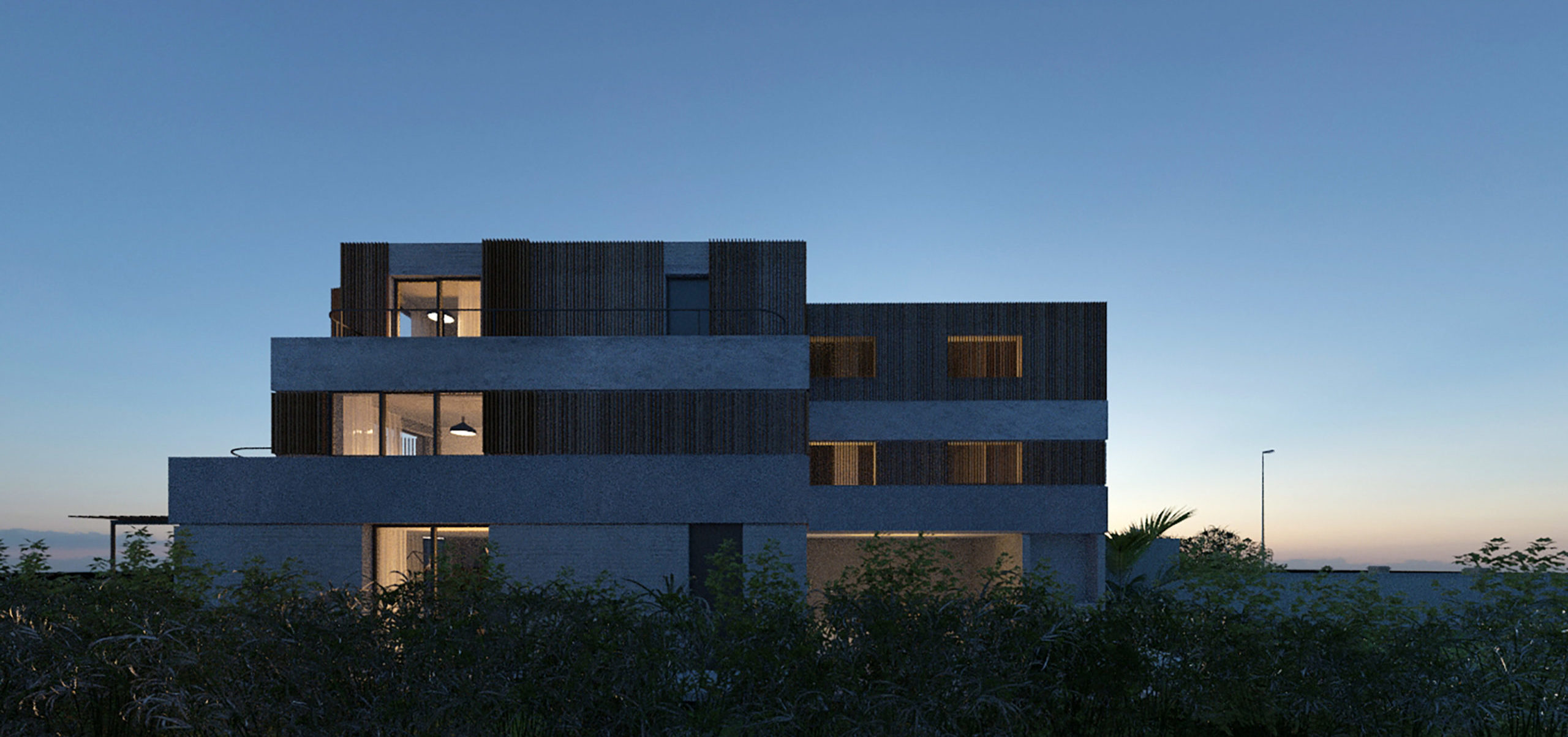 Maison Architecte à Palavas-les-Flots au bord de l'eau conçue par l'Atelier Pascual Architecte à Nîmes