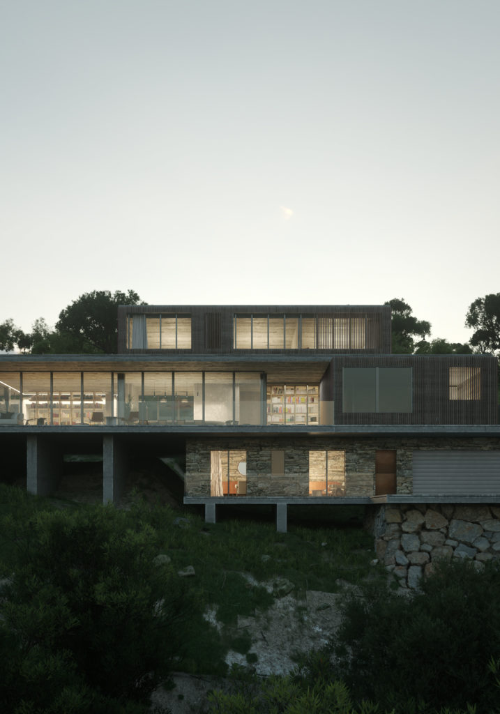 Maison 2.49 d'architecte à Saint-Marc-Jaumegarde près d'Aix-en-Provence